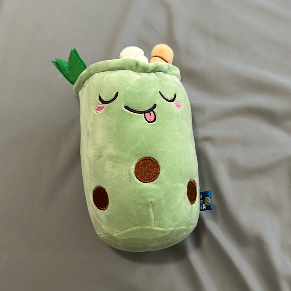 Boba tea plushy